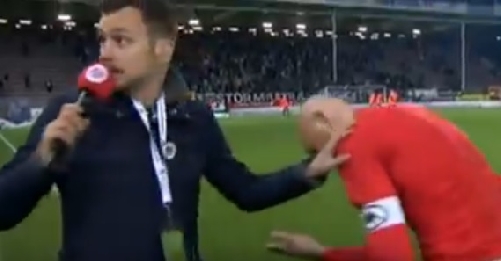 Canlı yayında skandal! Yayını terk etti!