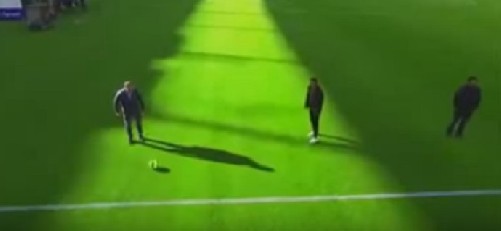 Vodafone Arena'da ilk trivela Fikret Orman'dan