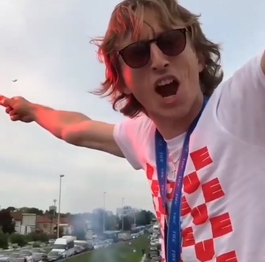 Hırvatistan'ın yeni tribün lideri Luka Modric