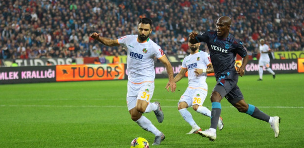 Trabzonspor - Aytemiz Alanyaspor maç sonucu: 1-0