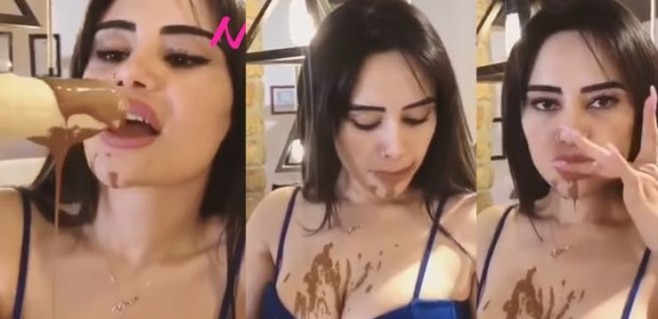 Naz Mila'nın Instagram'dan yayınladığı muz videosu olay oldu