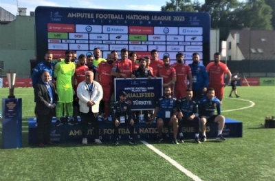 Ampute Futbol Uluslar A Ligi'nde Türkiye ikinci oldu