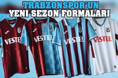 Trabzonspor yeni sezon formalarını tanıttı