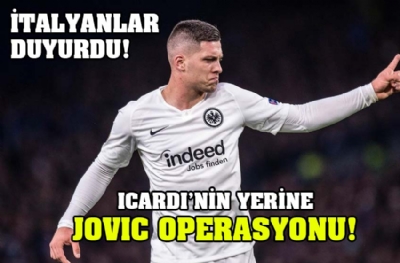 Icardi'nin yerine Jovic operasyonu! İtalyanlar duyurdu 