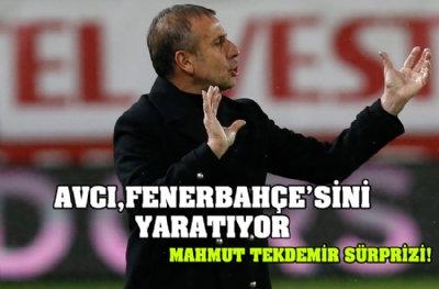 Abdullah Avcı Fenerbahçe'sini yaratıyor! Mahmut Tekdemir sürprizi