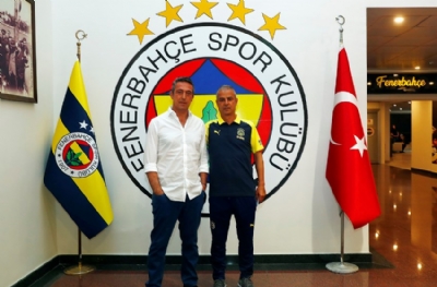 Ali Koç'tan İsmail Kartal'a hoşgeldin ziyareti 