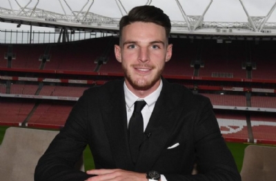 Arsenal, Premier Lig rekorunu kırdı! 122 milyona Declan Rice!