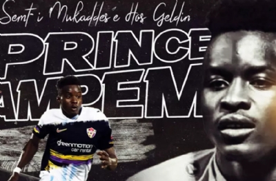 Eyüpspor, Prince Obeng Ampem'le anlaştı