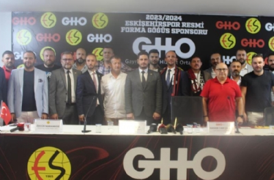 Eskişehirspor'un yeni forma göğüs sponsoru