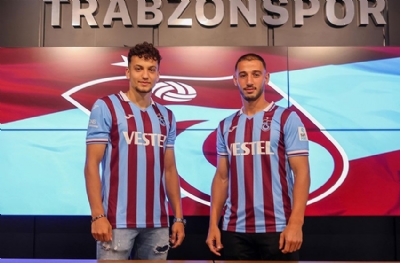 Trabzonspor'da iç transferde çifte imza