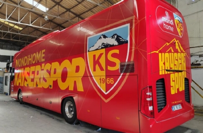 Kayserispor'un otobüsü yenilendi