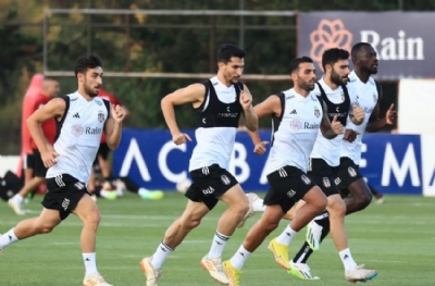 Beşiktaş, Dinamo Kiev maçı hazırlıklarını sürdürdü