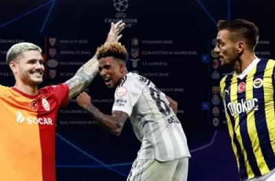 Beşiktaş, Fenerbahçe, Galatasaray... Ülke puanı için 3'te 3 istiyoruz!