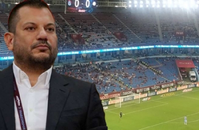 Trabzonsporlu taraftarlar Başkan Ertuğrul Doğan’ı kızdırdı! Tribünleri ellerinden alacak 