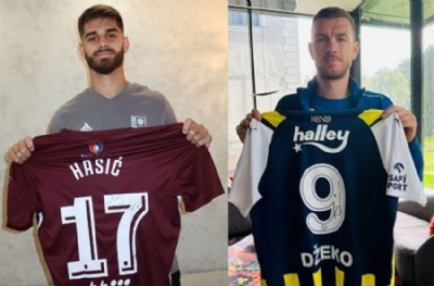 Dzeko için 3 bin 500 euro! Açık artırmada ortaya çıkan sürpriz rakam