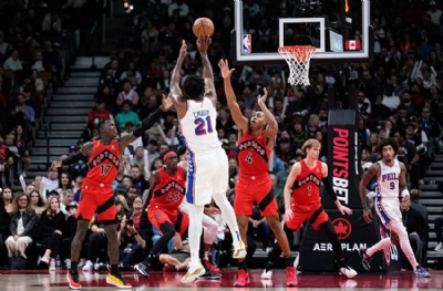 Toronto Raptors - Philadelphia 76ers: 107-114 (MAÇ SONUCU)
