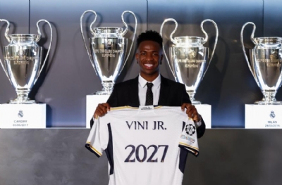 Real Madrid'de mutlu son! Viniciuc Junior nikah tazeledi