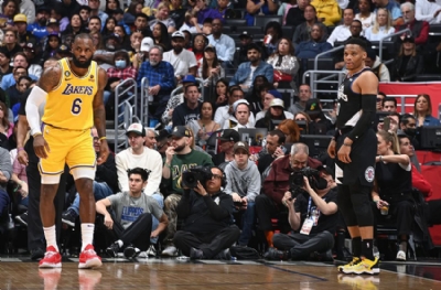 Los Angeles Lakers - Los Angeles Clipper: 130-125 (MAÇ SONUCU)