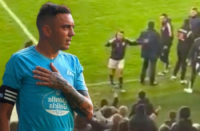 VAR krizi her yerde! Celta kaptanı Aspas VAR monitörünü yere fırlattı!