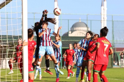 Trabzonspor sahasında berabere kaldı