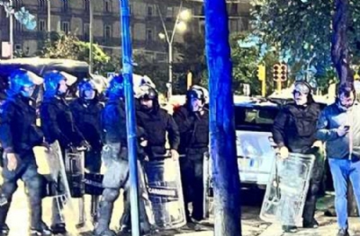 İtalya'da büyük arbede! Alman taraftarlar güvenlik güçleriyle çatıştı!