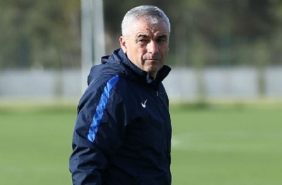 Beşiktaş'ın yeni teknik direktörü Rıza Çalımbay, Ümraniye'de iş başı yaptı