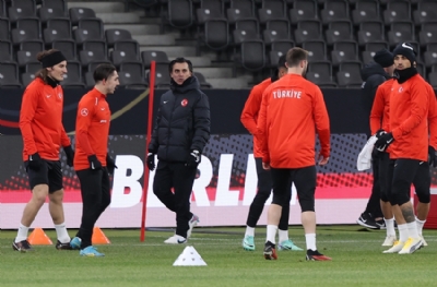 A Milli Futbol Takımı Almanya maçına hazır