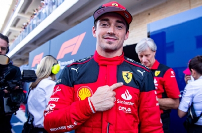 ABD'de pole Charles Leclerc'in
