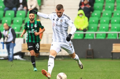 Sakaryaspor - Beşiktaş: 1-2 (MAÇ SONUCU)