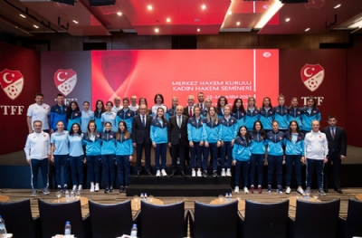 TFF’den kadın hakemlere ilk kez MHK Semineri