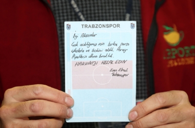 Trabzonsporlular açlıktan kapalı kantine daldı! İşte o görüntüler