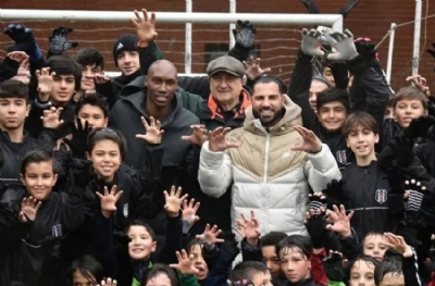 Quaresma ve Hutchinson'dan Beşiktaş ziyareti