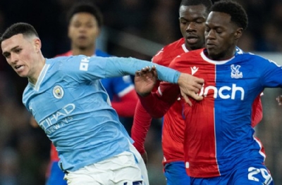 Manchester City, Crystal Palace ile berabere kaldı