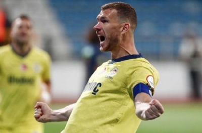 Beşiktaş için geldi! Dzeko ile buluştu