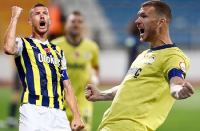 Edin Dzeko derbi öncesi konuştu! Galatasaray'a meydan okudu! 'Buralar yanacak'