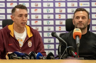 Okan Buruk ve Muslera'dan, Süper Kupa öncesinde Fenerbahçe'ye göz dağı 