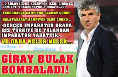 Giray Bulak Fotospor'a konuştu! 