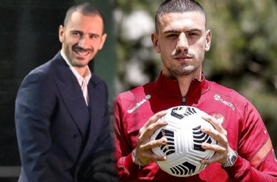 Merih Demiral'dan Bonucci paylaşımı