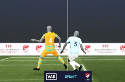 Süper Lig'de bir ilk! Yarı Otomatik Ofsayt Sistemi ilk kez kullanıldı