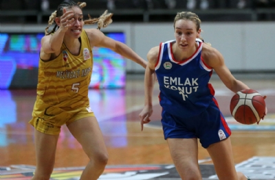 Melikgazi Kayseri Basketbol - Emlak Konut maç sonucu: 89-80