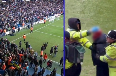 Holiganlar geri döndü! FA Cup maçında ortalık kana bulandı, maç ertelendi!