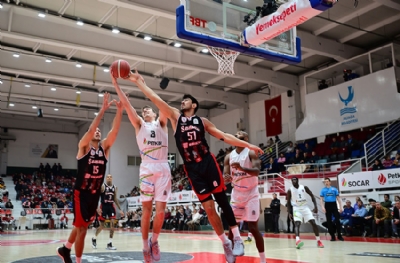Aliağa Petkimspor - Reeder Samsunspor: 93-83 (MAÇ SONUCU)