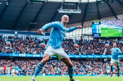 Erling Haaland gol atmaya doymuyor