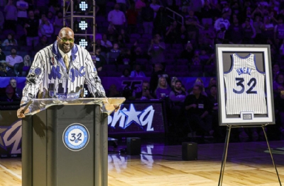 Orlando Magic O'Neal'ın formasını emekli etti