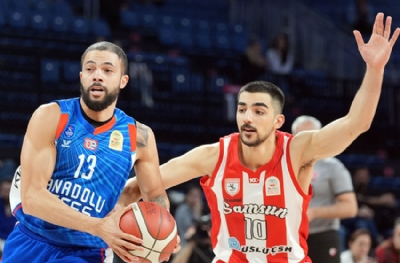 Anadolu Efes - Reeder Samsunspor: 91-86 (MAÇ SONUCU)