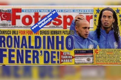 Ronaldinho'dan Fenerbahçe itirafı geldi! Ah o 'Fotospor' manşetleri