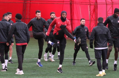 Sivasspor, Fatih Karagümrük maçının hazırlıklarına devam etti