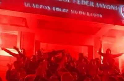Trabzonsporlular TFF'yi bastı