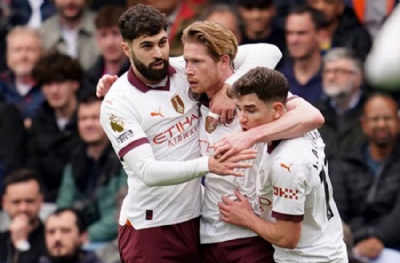 Crystal Palace - Manchester City: 2-4 (MAÇ SONUCU)