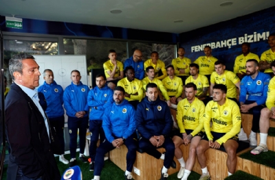 Ali Koç, Samandıra'ya gitti! Olympiakos maçı öncesinde moral verdi dev primi açıkladı
